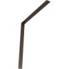 image2W x 8D x 8H Hamilton Steel Bracket Hammered GoldHammered Brown