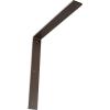 image2W x 8D x 8H Hamilton Steel Bracket Hammered GoldHammered Brown