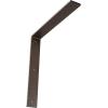image2W x 8D x 8H Hamilton Steel Bracket Hammered GoldHammered Brown