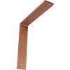 image2W x 8D x 8H Hamilton Steel Bracket Hammered GoldHammered Copper