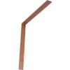 image2W x 8D x 8H Hamilton Steel Bracket Hammered GoldHammered Copper