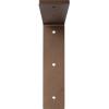 image2W x 8D x 8H Hamilton Steel Bracket Hammered GoldHammered Dark Bronze