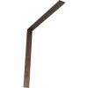 image2W x 8D x 8H Hamilton Steel Bracket Hammered GoldHammered Dark Bronze