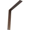 image2W x 8D x 8H Hamilton Steel Bracket Hammered GoldHammered Dark Bronze
