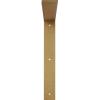 image2W x 8D x 8H Hamilton Steel Bracket Hammered GoldHammered Gold