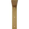 image2W x 8D x 8H Hamilton Steel Bracket Hammered GoldHammered Gold