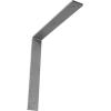 image2W x 8D x 8H Hamilton Steel Bracket Hammered GoldHammered Gray