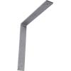 image2W x 8D x 8H Hamilton Steel Bracket Hammered GoldHammered Light Blue
