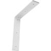 image2W x 8D x 8H Hamilton Steel Bracket Hammered GoldHammered White