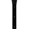 image2W x 8D x 8H Hamilton Steel Bracket Hammered GoldPowder Coated Black