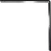 image2W x 8D x 8H Hamilton Steel Bracket Hammered GoldPowder Coated Black