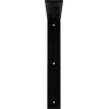 image2W x 8D x 8H Hamilton Steel Bracket Hammered GoldPowder Coated Black