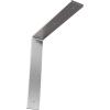image2W x 8D x 8H Hamilton Steel Bracket Hammered GoldStainless Steel