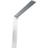 image2W x 8D x 8H Hamilton Steel Bracket Hammered GoldUnfinished Steel
