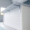 image2W x 8D x 8H Hamilton Steel Bracket Hammered GoldWhite Primer Paintable