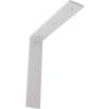 image2W x 8D x 8H Hamilton Steel Bracket Hammered GoldWhite Primer Paintable