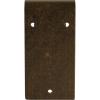 image3W x 6D x 6H Morris Steel Bracket Stainless SteelAntiqued Brass