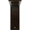 image3W x 6D x 6H Morris Steel Bracket Stainless SteelAntiqued Brass