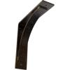 image3W x 6D x 6H Morris Steel Bracket Stainless SteelAntiqued Bronze