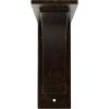 image3W x 6D x 6H Morris Steel Bracket Stainless SteelAntiqued Bronze