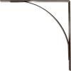 image3W x 6D x 6H Morris Steel Bracket Stainless SteelAntiqued Bronze