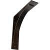 image3W x 6D x 6H Morris Steel Bracket Stainless SteelAntiqued Bronze