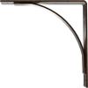 image3W x 6D x 6H Morris Steel Bracket Stainless SteelAntiqued Bronze