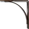 image3W x 6D x 6H Morris Steel Bracket Stainless SteelAntiqued Bronze