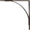 image3W x 6D x 6H Morris Steel Bracket Stainless SteelAntiqued Bronze