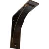 image3W x 6D x 6H Morris Steel Bracket Stainless SteelAntiqued Bronze