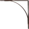 image3W x 6D x 6H Morris Steel Bracket Stainless SteelAntiqued Copper