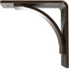 image3W x 6D x 6H Morris Steel Bracket Stainless SteelAntiqued Pale Gold