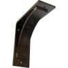 image3W x 6D x 6H Morris Steel Bracket Stainless SteelAntiqued Pale Gold