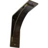 image3W x 6D x 6H Morris Steel Bracket Stainless SteelAntiqued Pale Gold