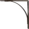 image3W x 6D x 6H Morris Steel Bracket Stainless SteelAntiqued Pale Gold
