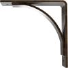 image3W x 6D x 6H Morris Steel Bracket Stainless SteelAntiqued Pale Gold