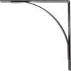 image3W x 6D x 6H Morris Steel Bracket Stainless SteelAntiqued Pewter