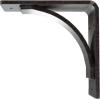image3W x 6D x 6H Morris Steel Bracket Stainless SteelAntiqued Silver
