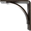 image3W x 6D x 6H Morris Steel Bracket Stainless SteelAntiqued Warm Silver