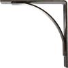 image3W x 6D x 6H Morris Steel Bracket Stainless SteelAntiqued Warm Silver