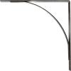 image3W x 6D x 6H Morris Steel Bracket Stainless SteelAntiqued Warm Silver
