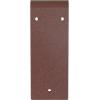 image3W x 6D x 6H Morris Steel Bracket Stainless SteelHammered Bright Red
