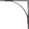 image3W x 6D x 6H Morris Steel Bracket Stainless SteelHammered Brown