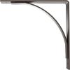 image3W x 6D x 6H Morris Steel Bracket Stainless SteelHammered Brown