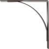 image3W x 6D x 6H Morris Steel Bracket Stainless SteelHammered Brown