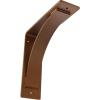 image3W x 6D x 6H Morris Steel Bracket Stainless SteelHammered Copper
