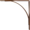 image3W x 6D x 6H Morris Steel Bracket Stainless SteelHammered Copper