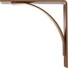 image3W x 6D x 6H Morris Steel Bracket Stainless SteelHammered Copper