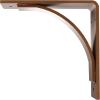 image3W x 6D x 6H Morris Steel Bracket Stainless SteelHammered Copper