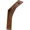 image3W x 6D x 6H Morris Steel Bracket Stainless SteelHammered Copper